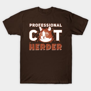 Professional Cat Herder T-Shirt